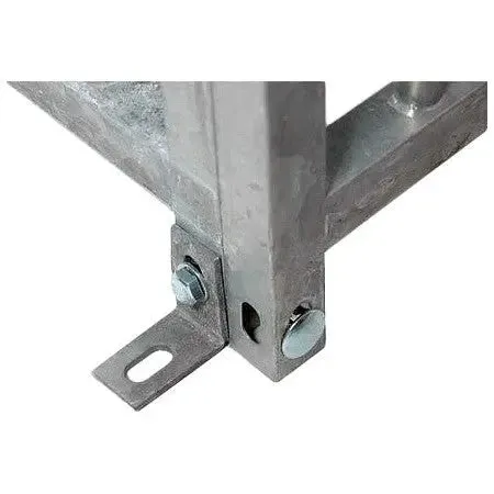 1.5 x 1.84m - Heavy-duty Galvanized Dog Run Panel - 8cm Gap