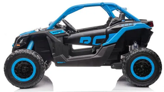 2025 | 2x24V Licensed CAN AM RS Maverick UTV Kids' Ride-On Car Large 2 Seater Buggy | 4x4 Upgraded | Leather Seats | Rubber Tires |  800Watts | Remote