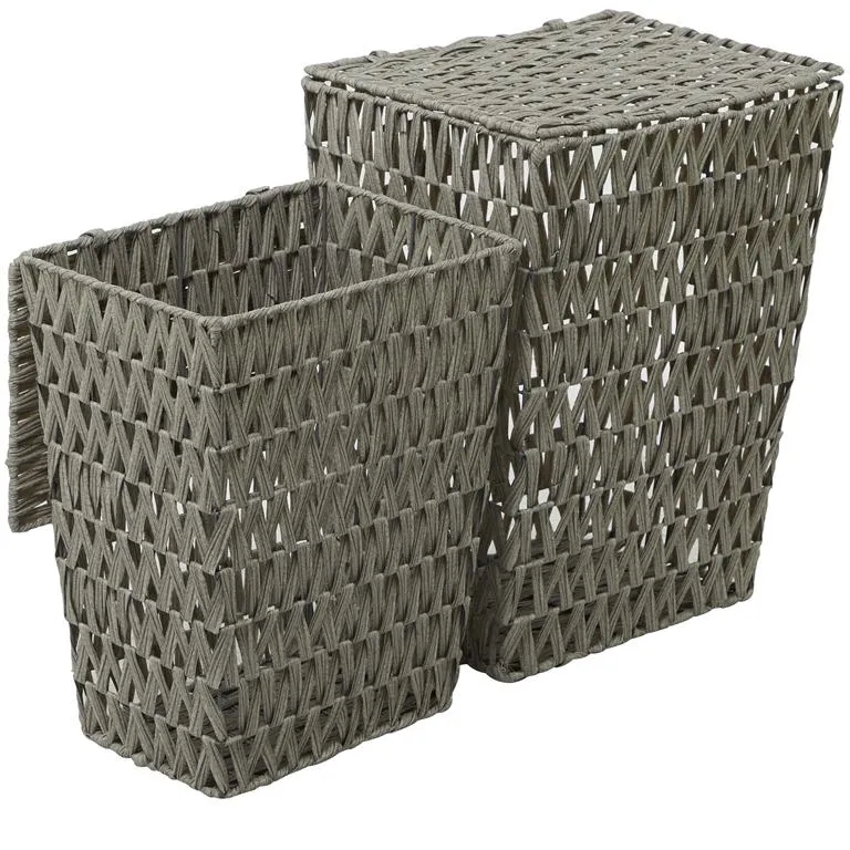 2pc Basket Set in Grey