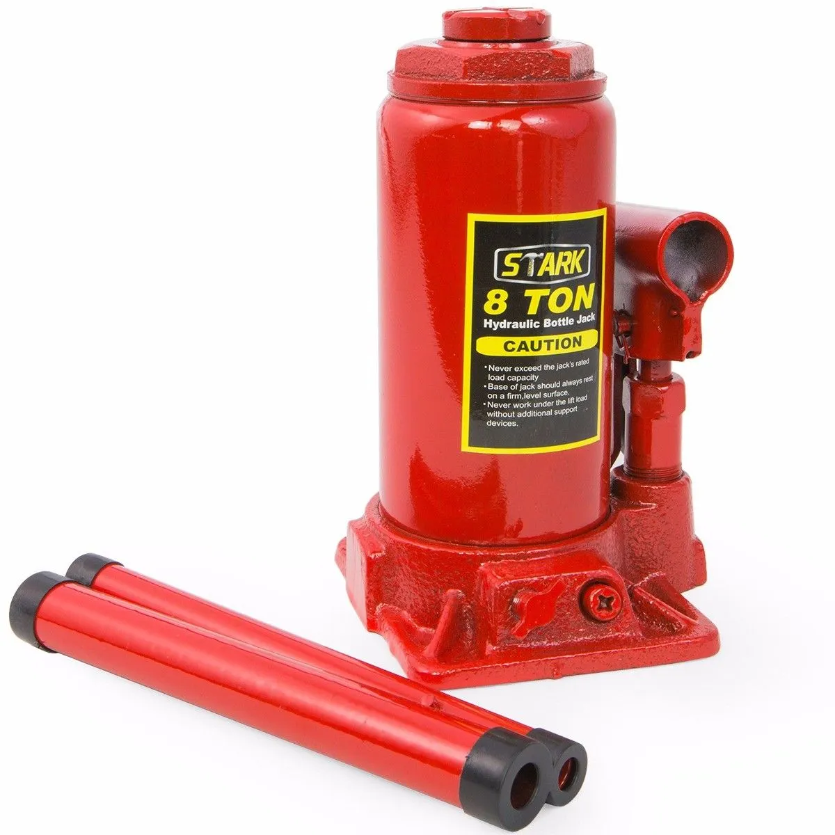 8 Ton Hydraulic Bottle Jack 16,000 LBS Lift Automotive Car Compact