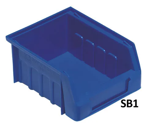 Alkon: SB 4 Supra Bin 290mm X 178mm X 143mm Blue/Red