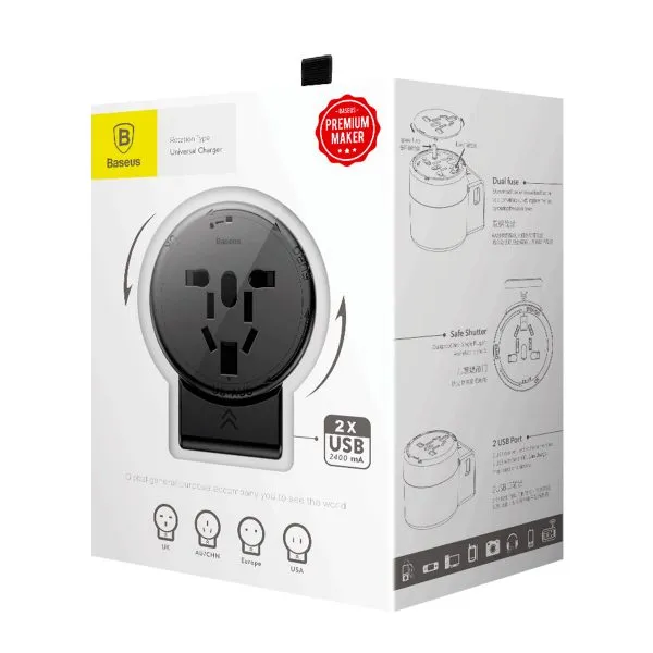 Baseus Rotation Type Universal Wall Charger