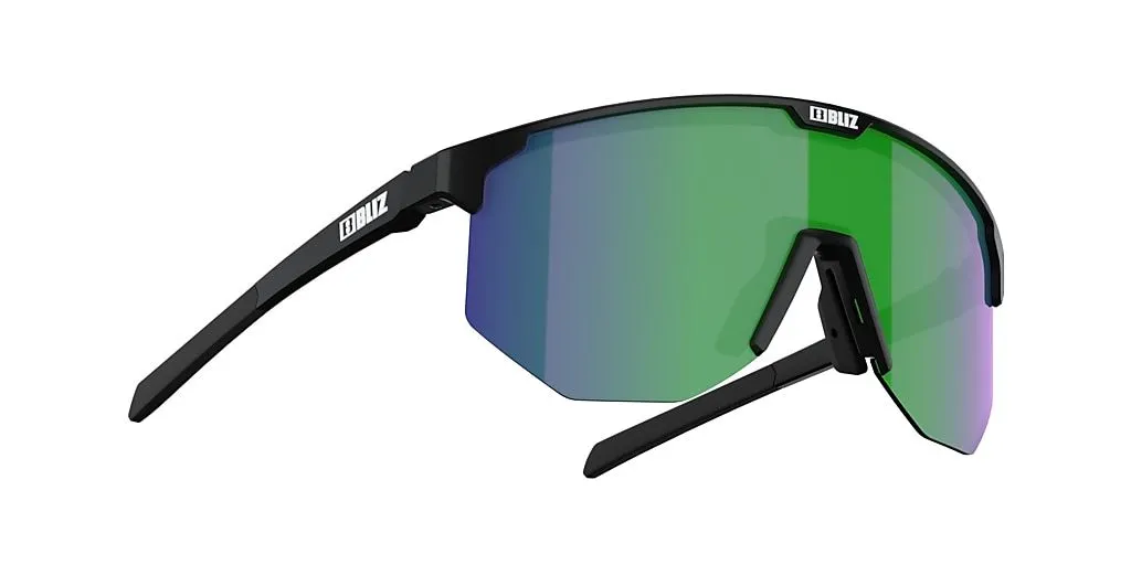 Bliz Hero Sports Sunglasses Shades Black Frame Brown/Green lens