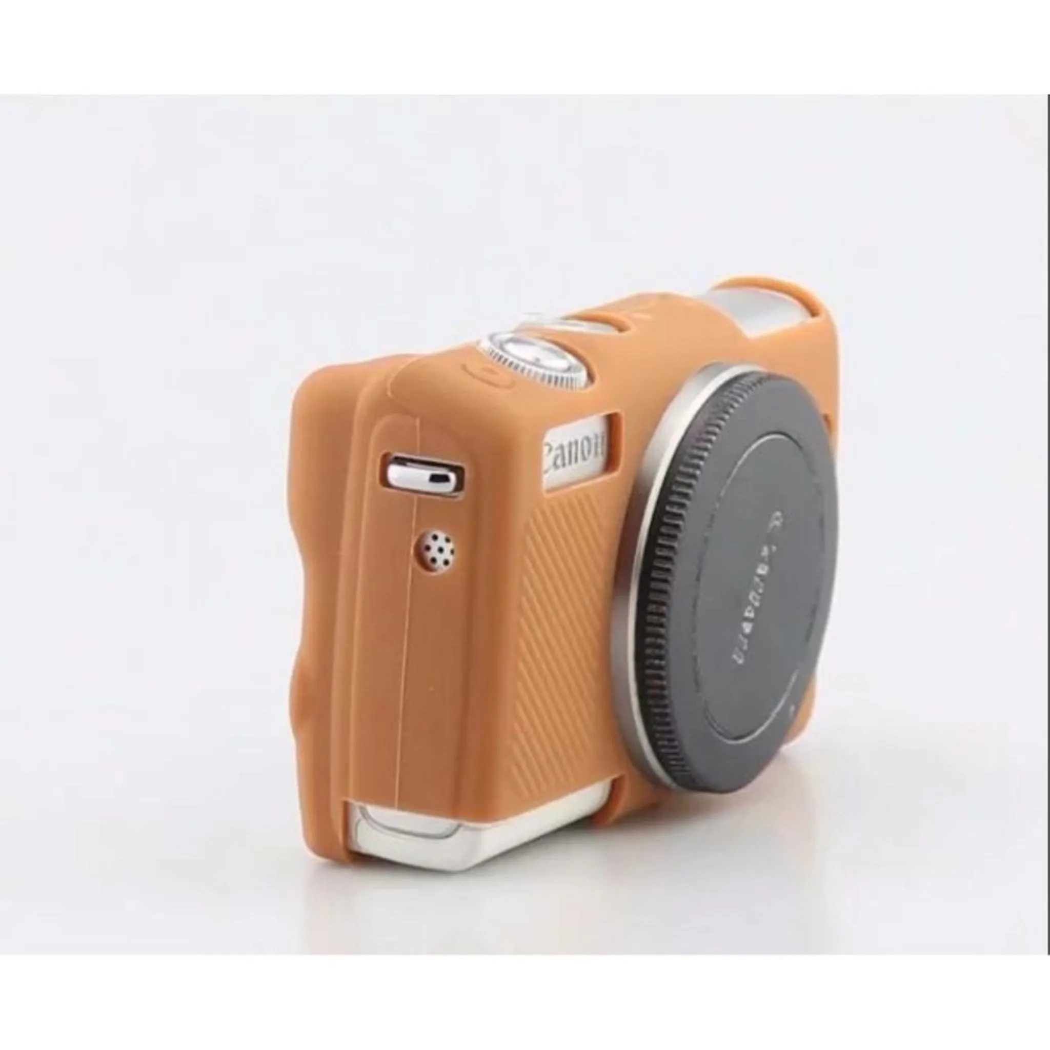 Canon EOS M100 soft silicone protective case - Brown