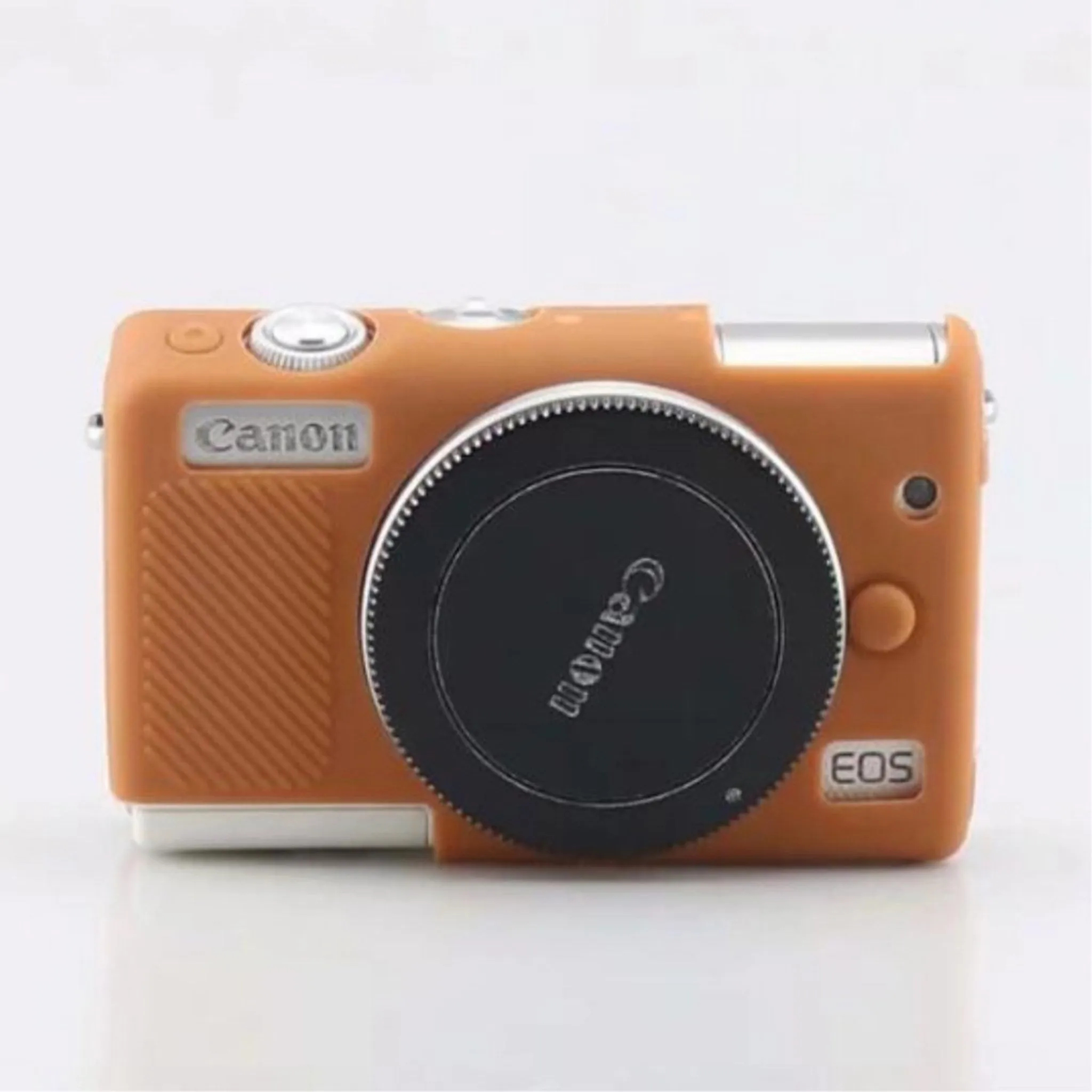 Canon EOS M100 soft silicone protective case - Brown