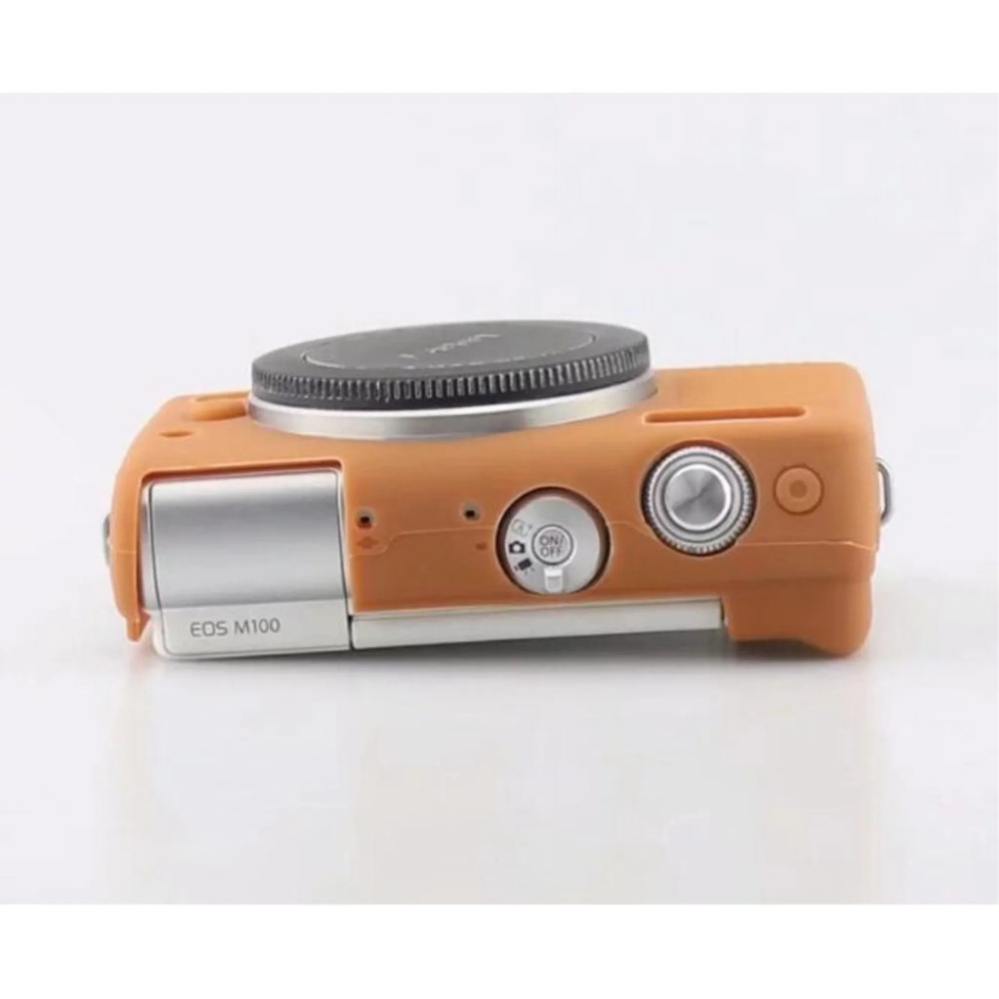 Canon EOS M100 soft silicone protective case - Brown