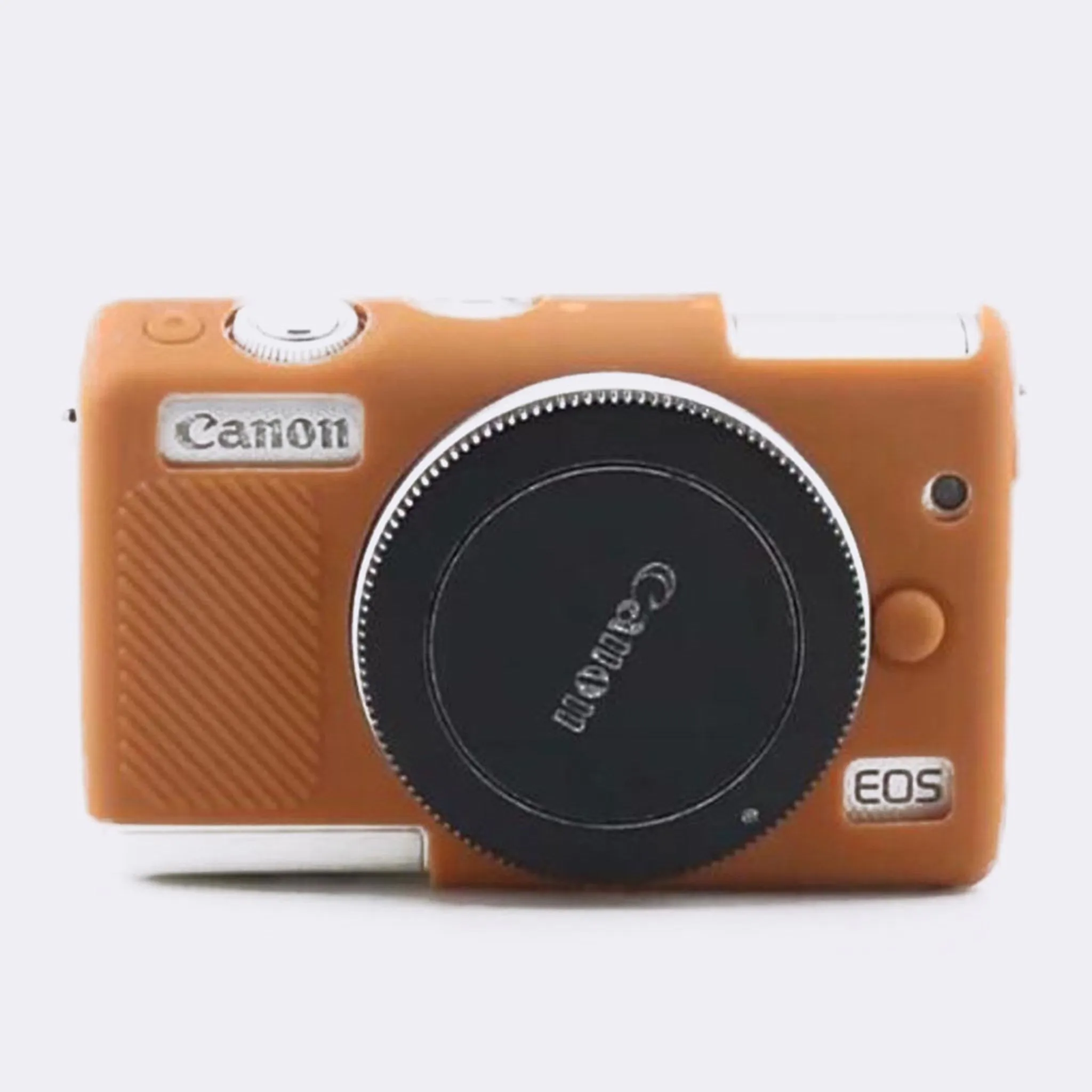 Canon EOS M100 soft silicone protective case - Brown