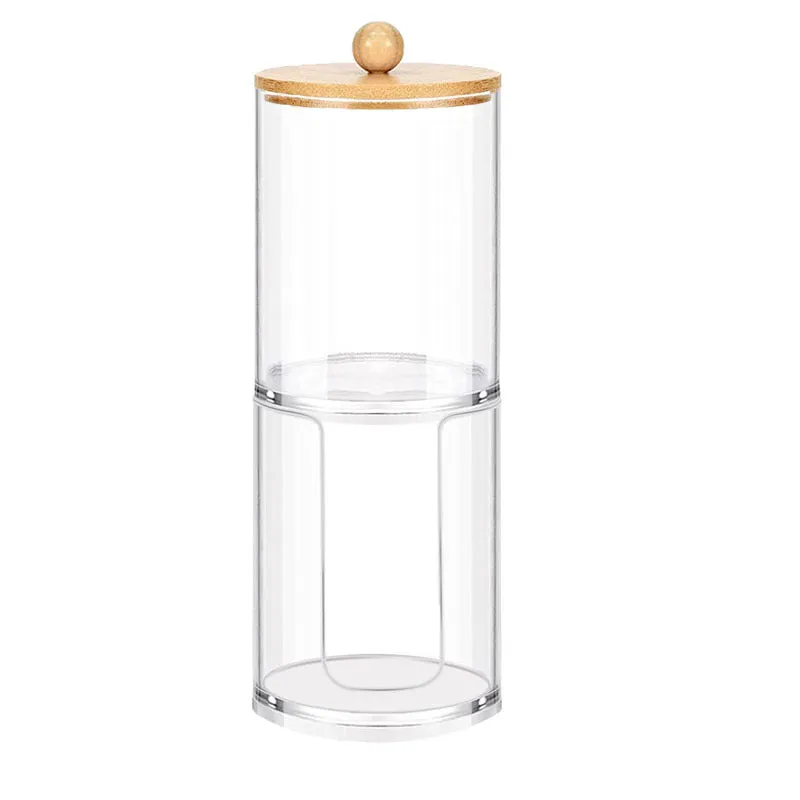 Clear Acrylic Round Storage Box, HG0102