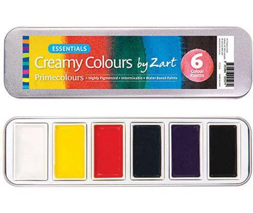 Creamy Colours by Zart Pack of 4 Sets