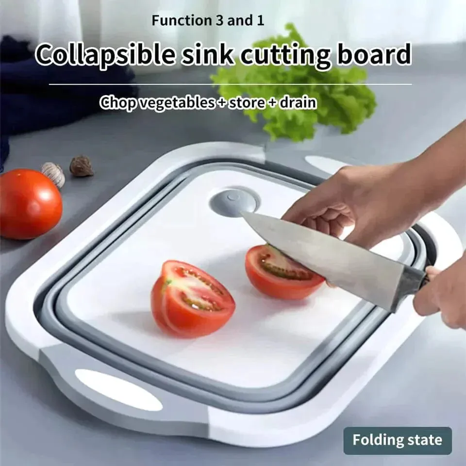 Cutting Board With Vegetable Washer