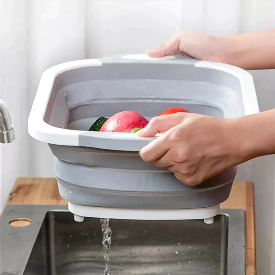 Cutting Board With Vegetable Washer