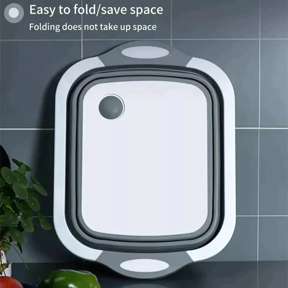 Cutting Board With Vegetable Washer