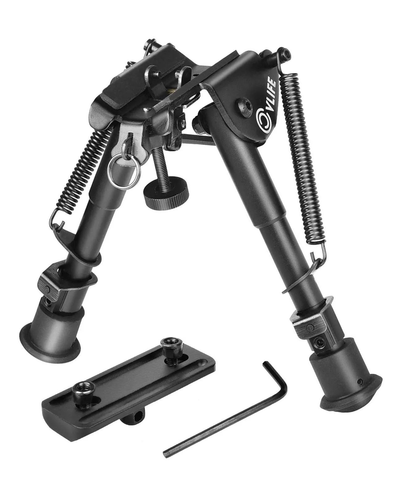 CVLIFE 6-9 Inches Bipod with Keymod Mount Adapter - Global