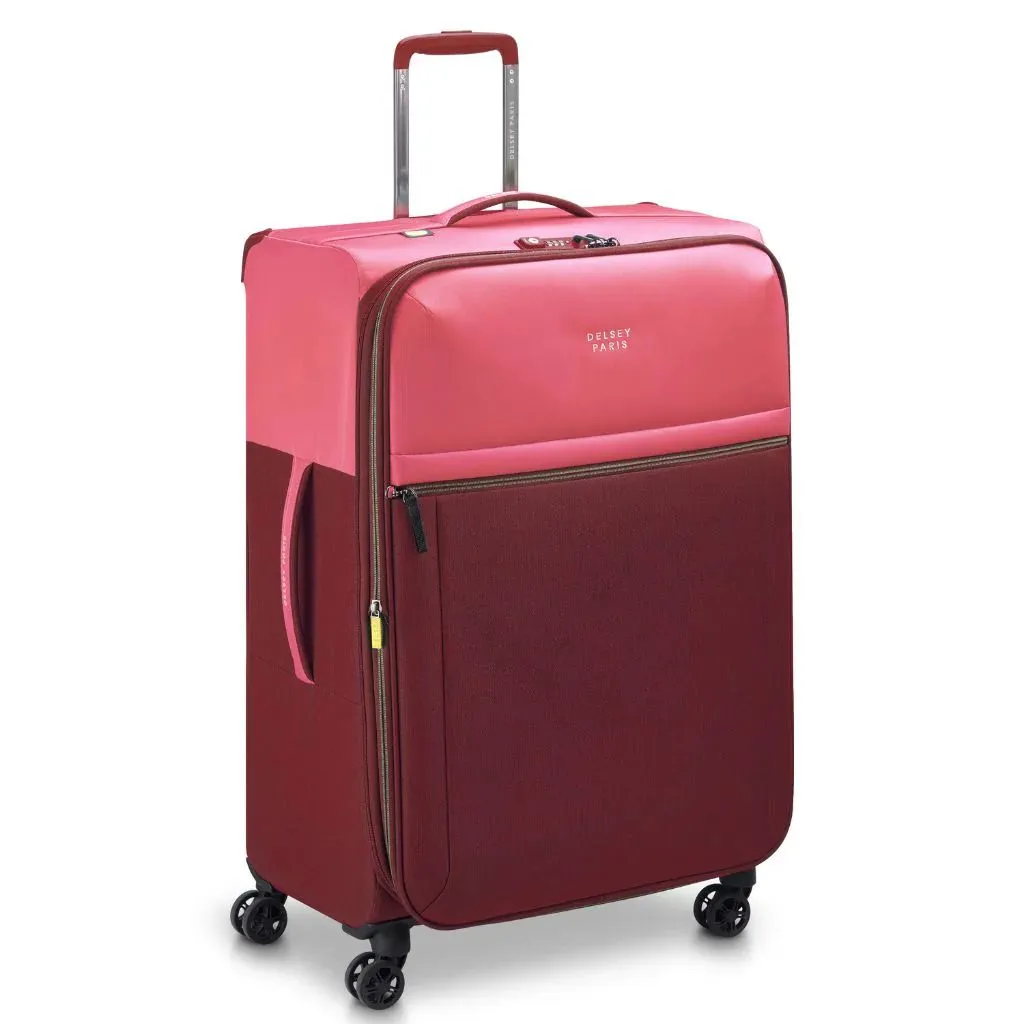 Delsey BROCHANT 3.0 Softsided Luggage Duo - Pink