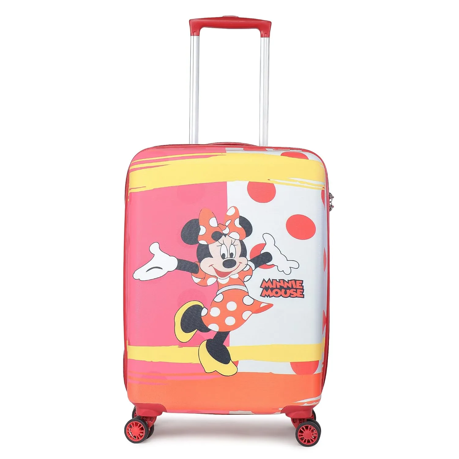 Disney Minnie Mouse Kids Trolley Bag – Durable Rolling Luggage for Travel and Adventures