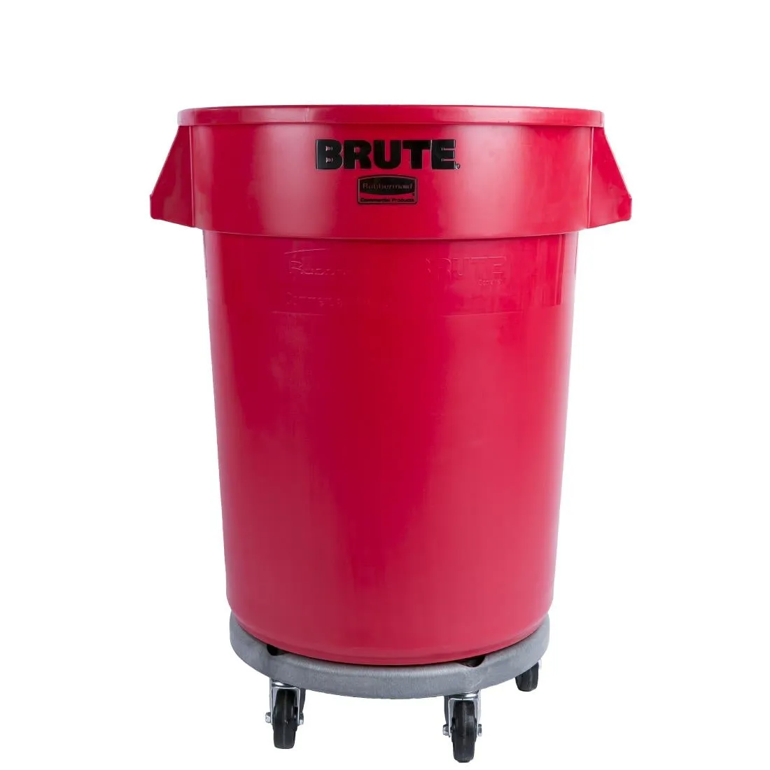 DN849 Rubbermaid Brute Utility Container Red 121Ltr