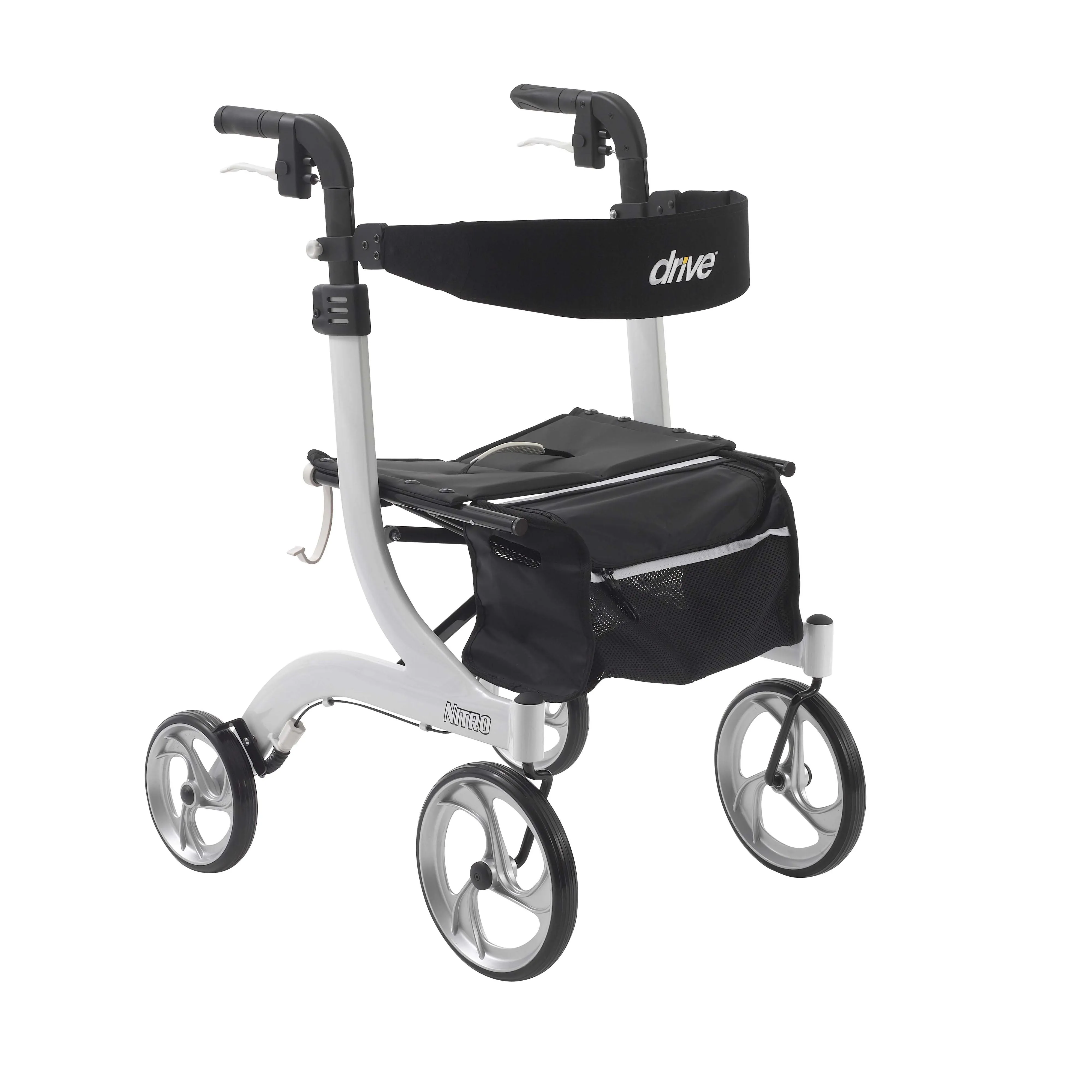 Drive Medical Nitro Euro Style Rollator Rolling Walker