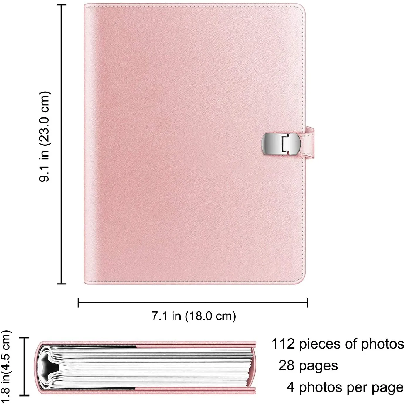 Fintie Photo Album for 4x6" Film | 112 Pockets