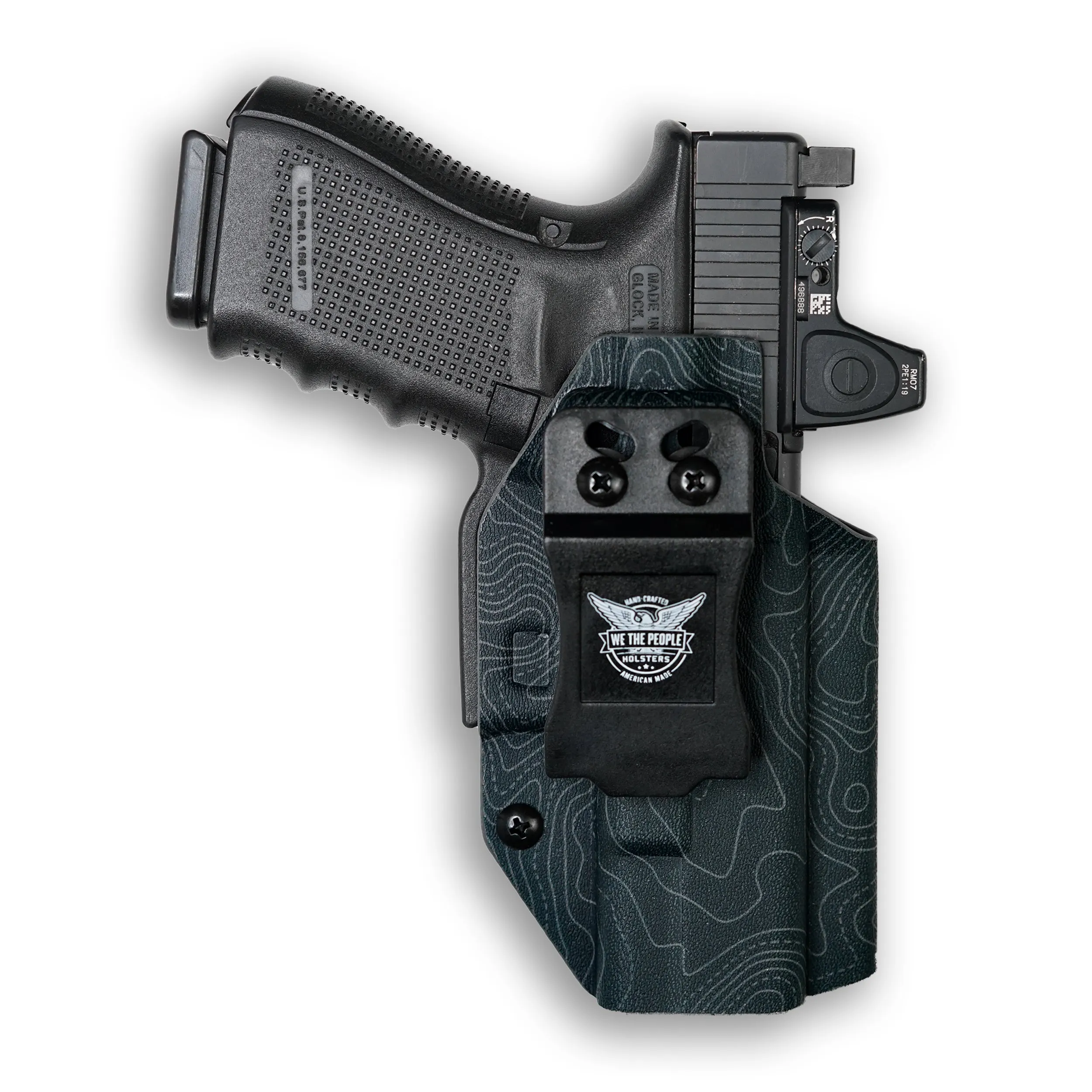 FN 509 Compact Tactical with Streamlight TLR-7/7A/7X Light Red Dot Optic Cut IWB Holster