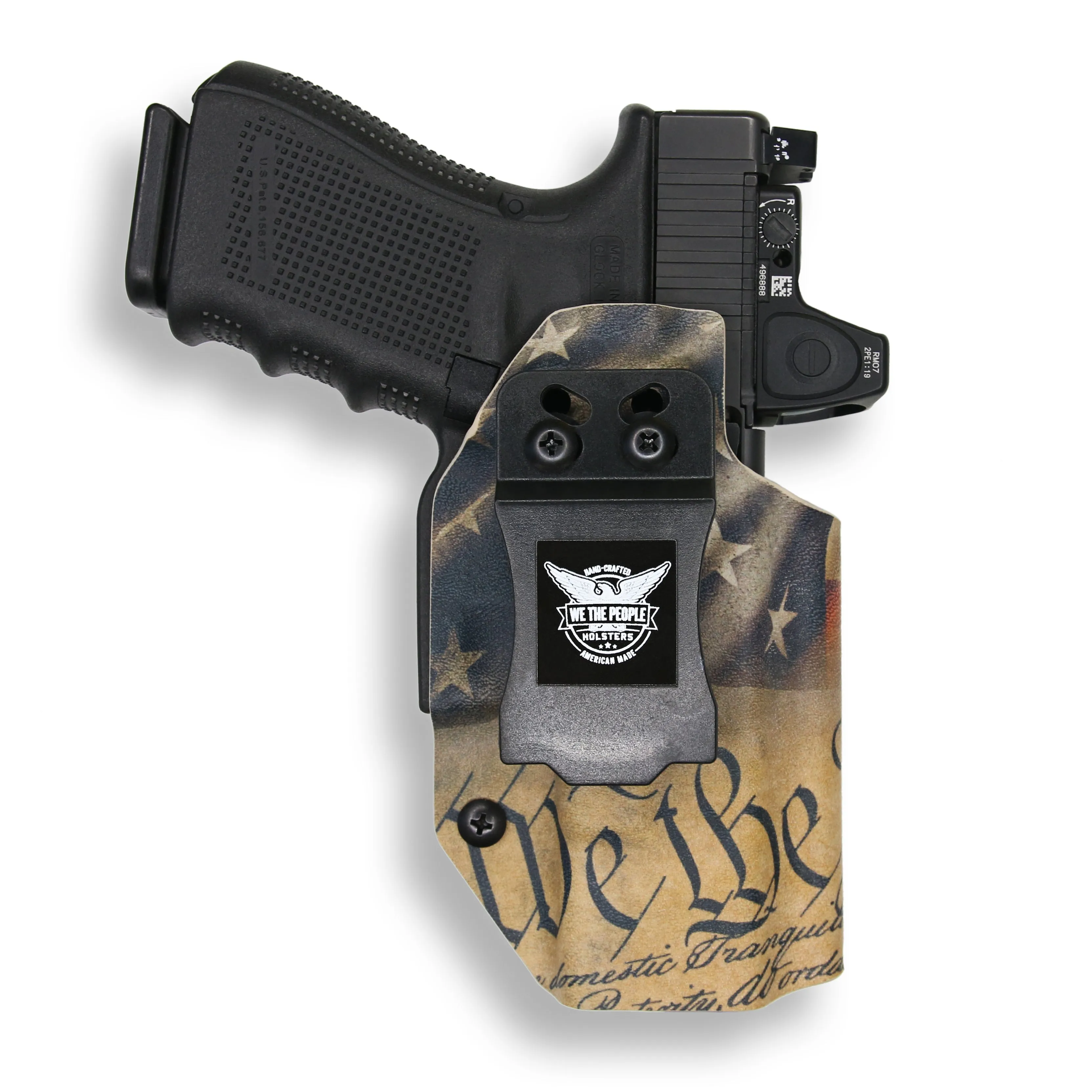 FN 509 Compact Tactical with Streamlight TLR-7/7A/7X Light Red Dot Optic Cut IWB Holster