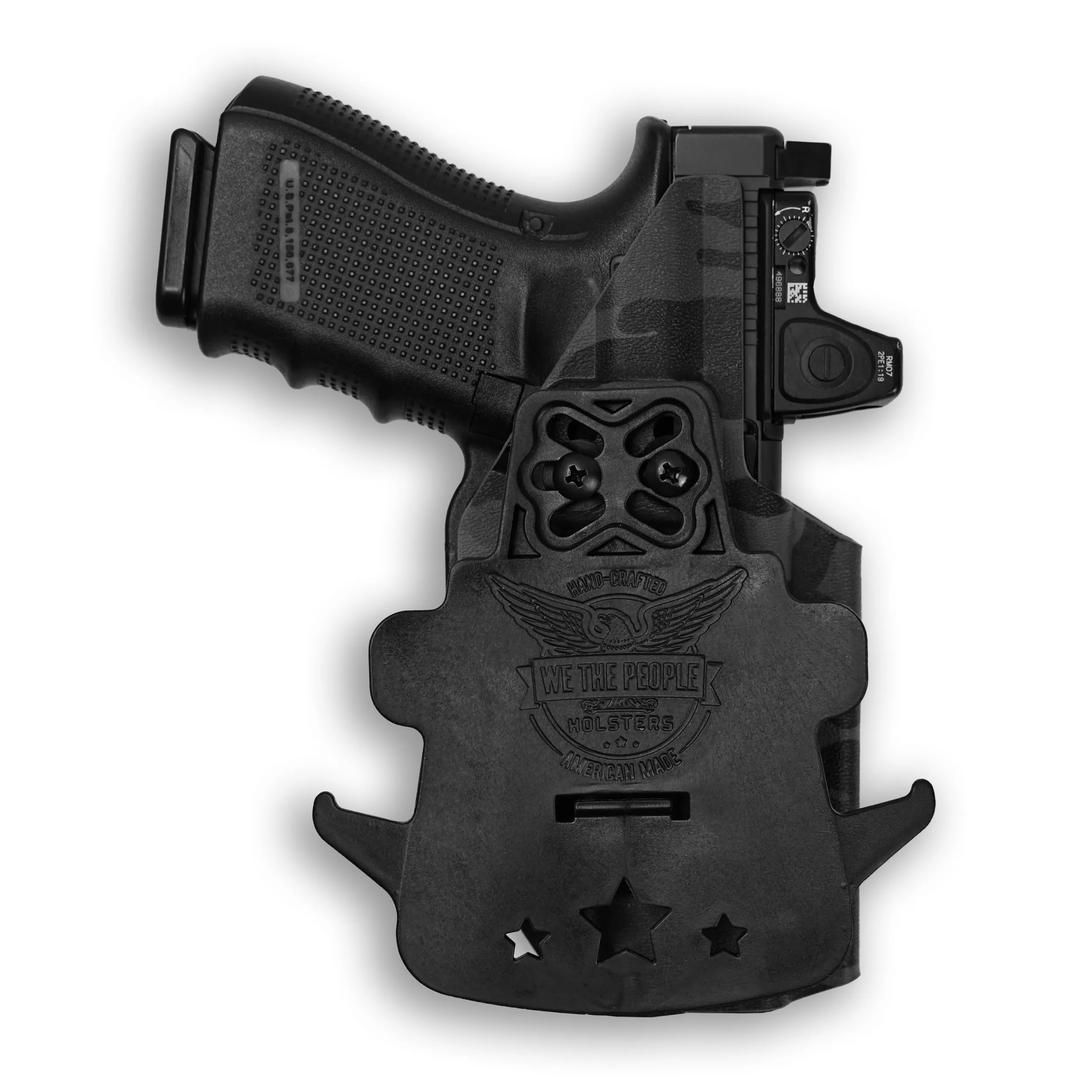 FN 509 Compact Tactical with Streamlight TLR-7/7A/7X Light Red Dot Optic Cut OWB Holster