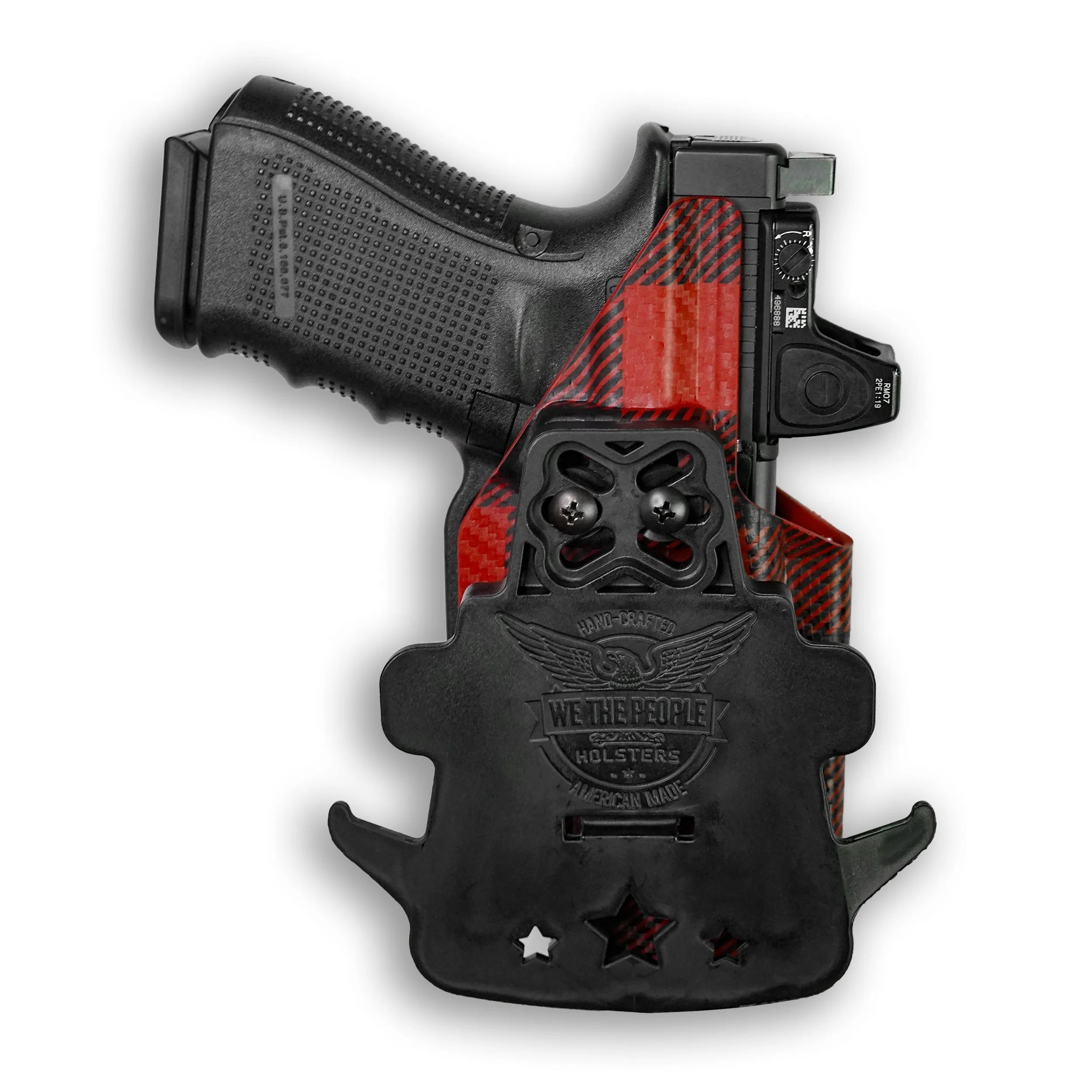 FN 509 Compact Tactical with Streamlight TLR-7/7A/7X Light Red Dot Optic Cut OWB Holster