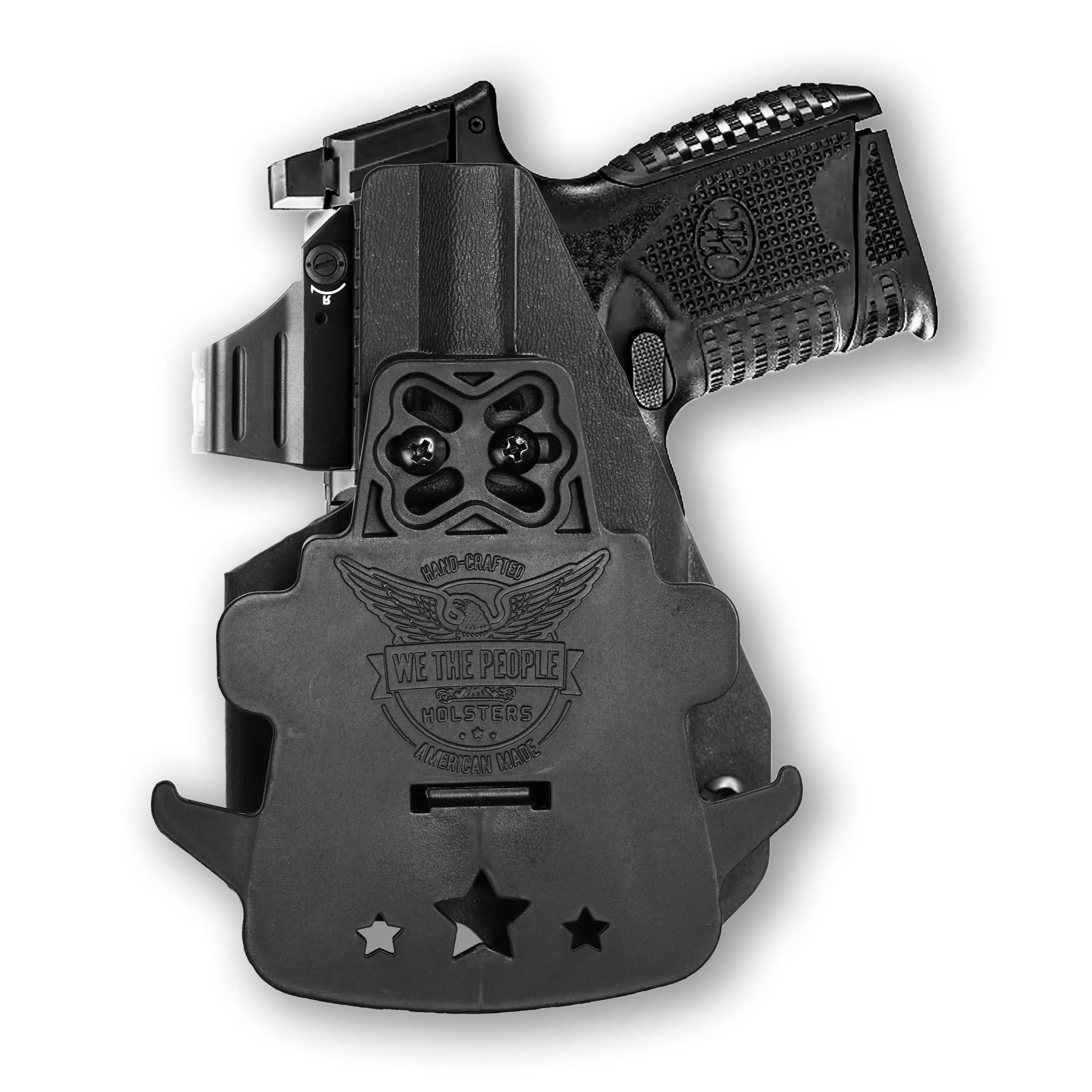 FN 509 Compact Tactical with Streamlight TLR-7/7A/7X Light Red Dot Optic Cut OWB Holster