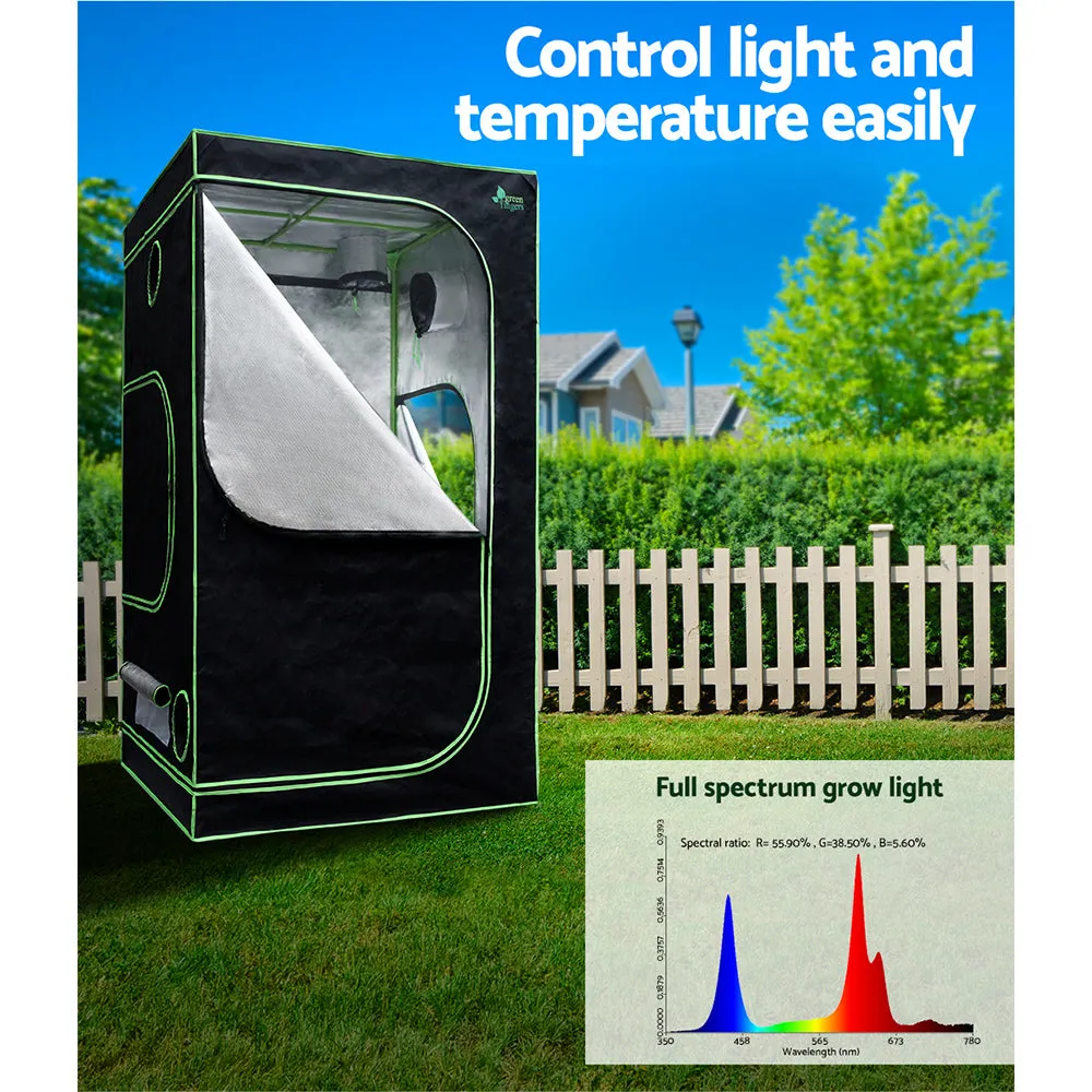 Full Spectrum Grow Tent Kit, 2200W LED, Steel Frame - Greenfingers