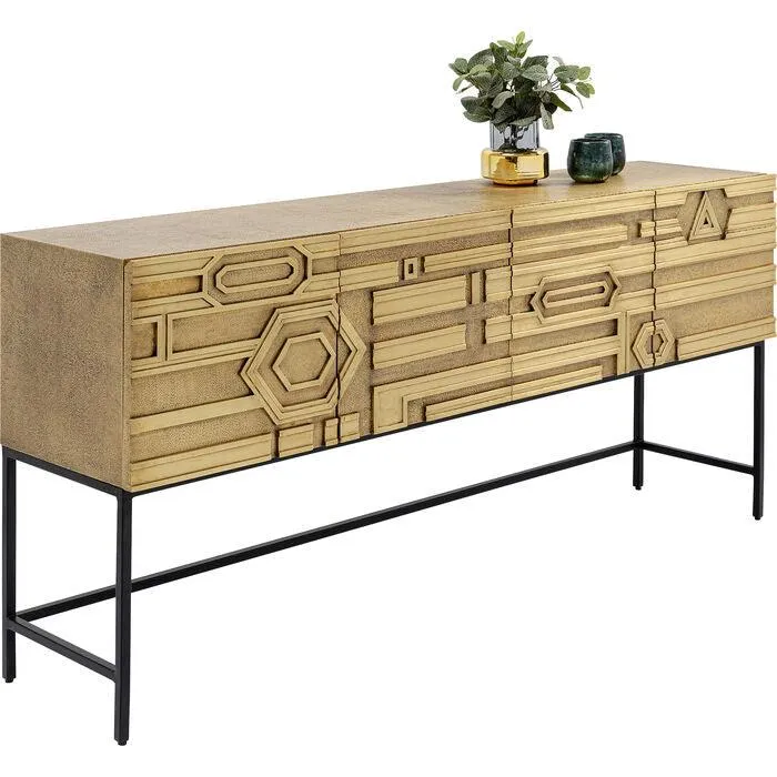 Futuro Gold Sideboard