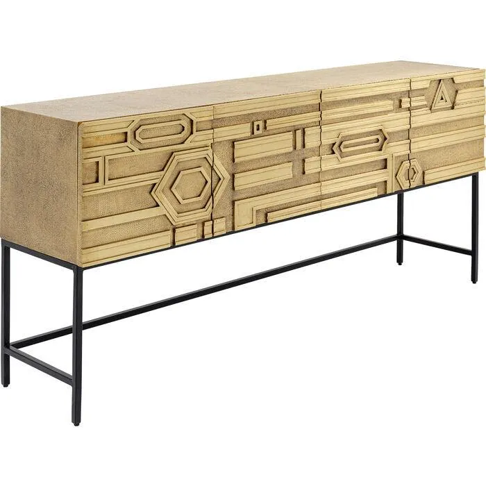 Futuro Gold Sideboard