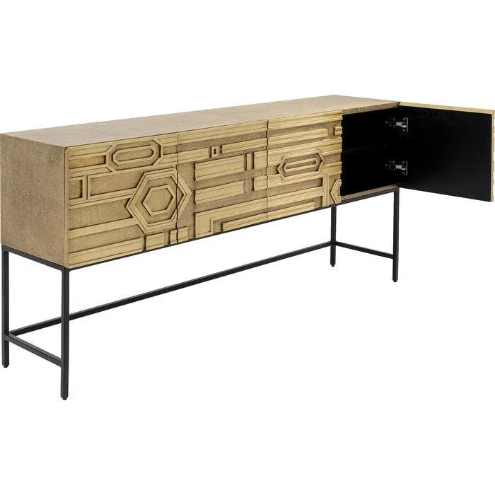 Futuro Gold Sideboard