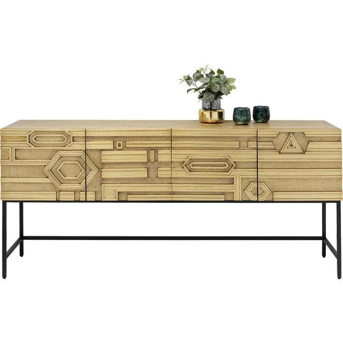 Futuro Gold Sideboard