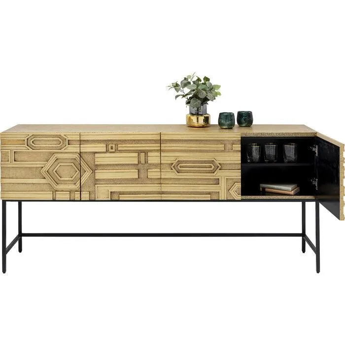 Futuro Gold Sideboard