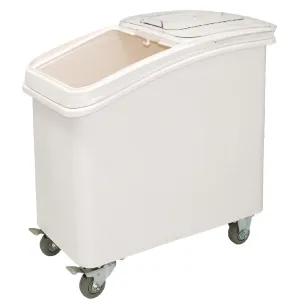 GD026 Vogue Polypropylene Ingredient Bin with Scoop 81Ltr