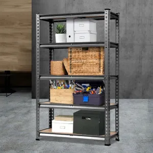 Heavy-Duty Adjustable 1.5M Garage Shelving Unit with 5 Tiers - Giantz