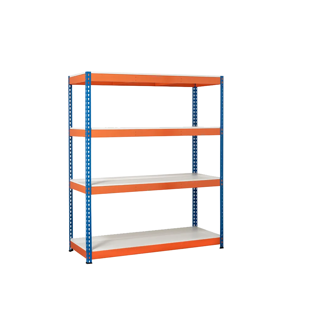 Heavy Duty Industrial Shelving Unit 4 Levels 2200mm High - Select Your Size | 400KG's UDL Per Shelf