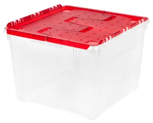 Holiday Ornament Wing-Lid Storage Box - 2 Pack