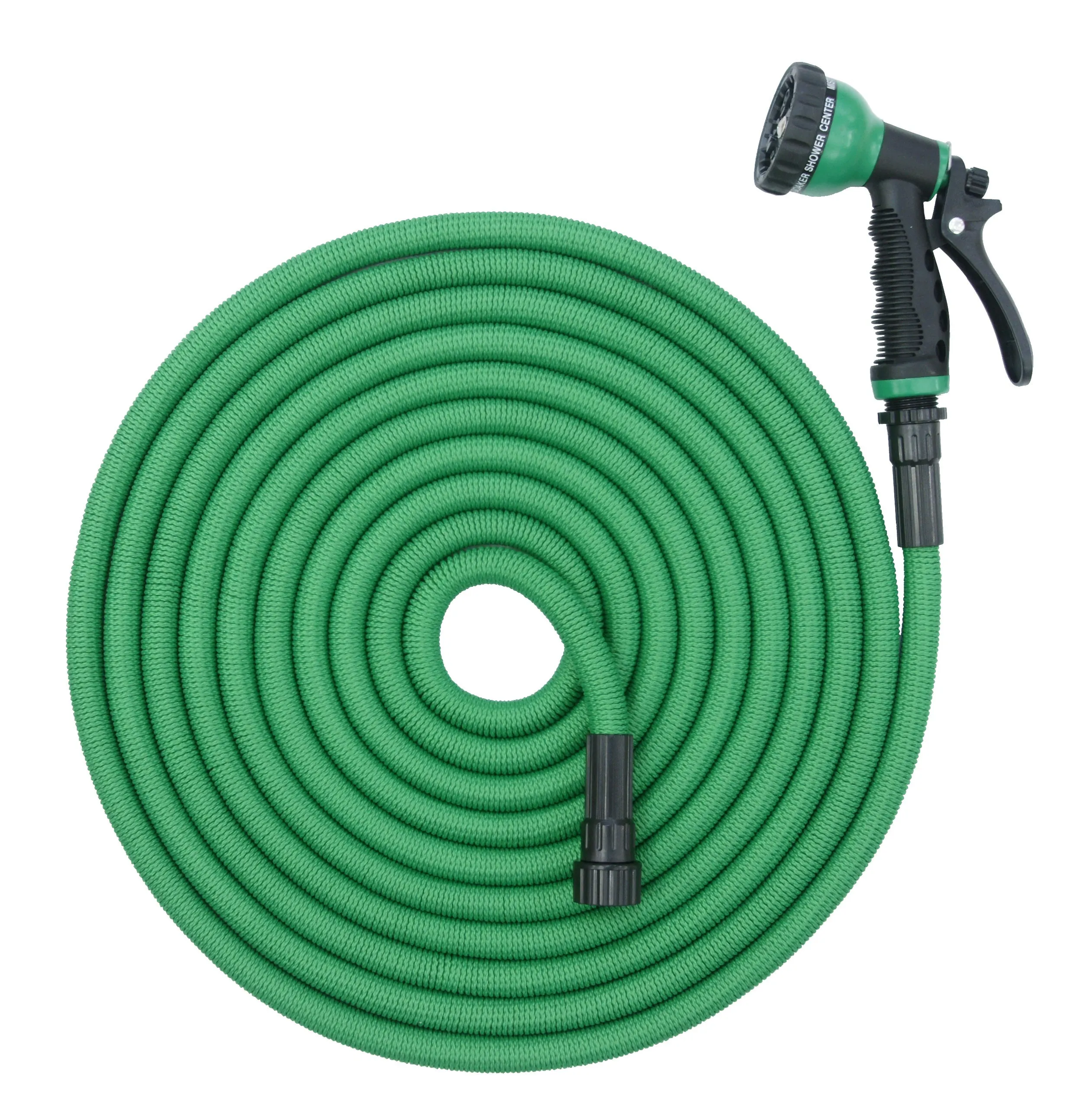 iLiving Patented Expandable Garden Hose - Heavy Duty Superior Strength, Extra Strong Brass Connectors, with 9 Spray Nozzle, Lightweight  ( 50 / 75 / 100 Feet )