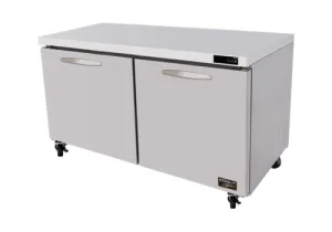 Kool-It KUCF-60-2 Undercounter Freezer with 16.7 cu. ft. Capacity