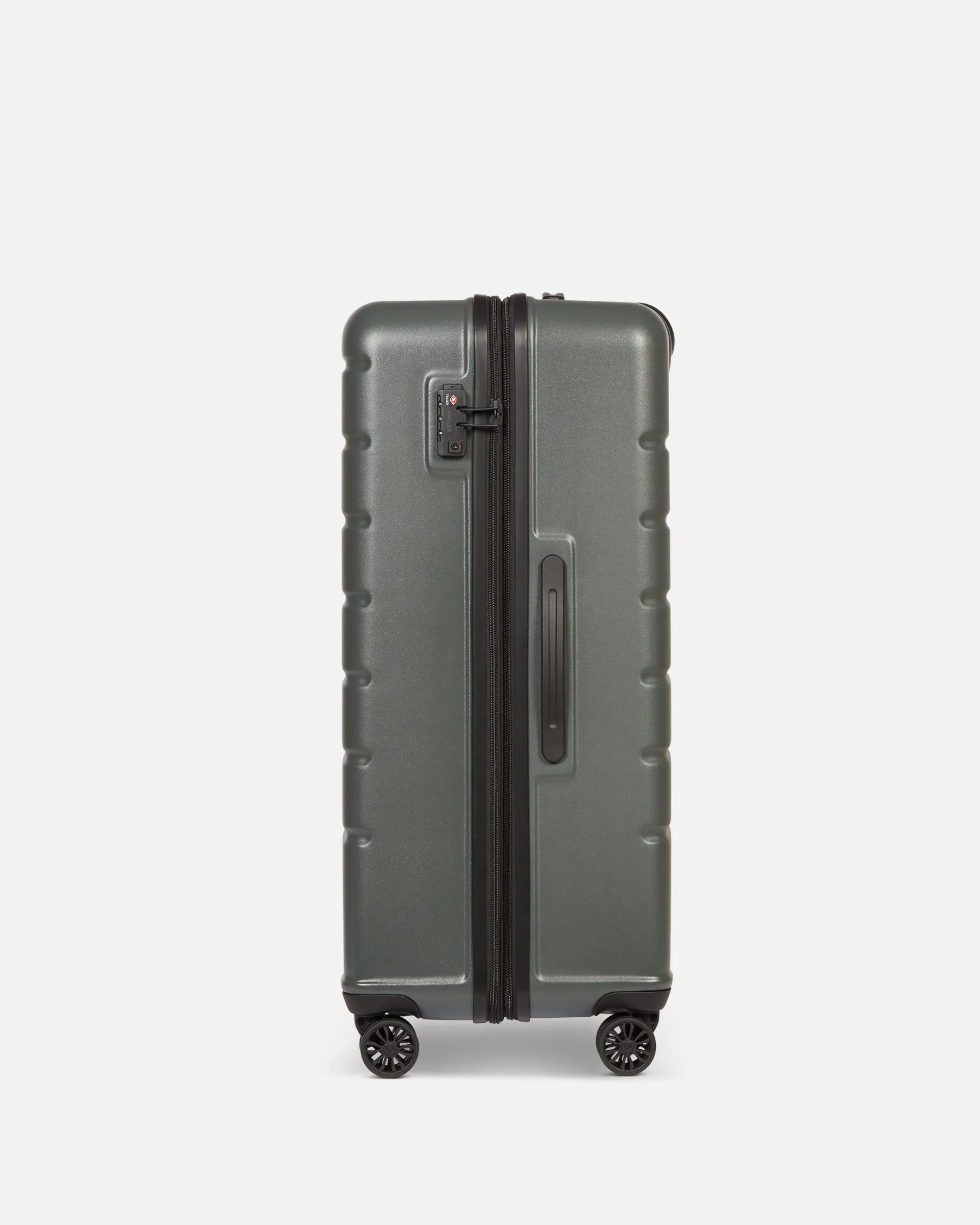 Large Suitcase in Black - Logo