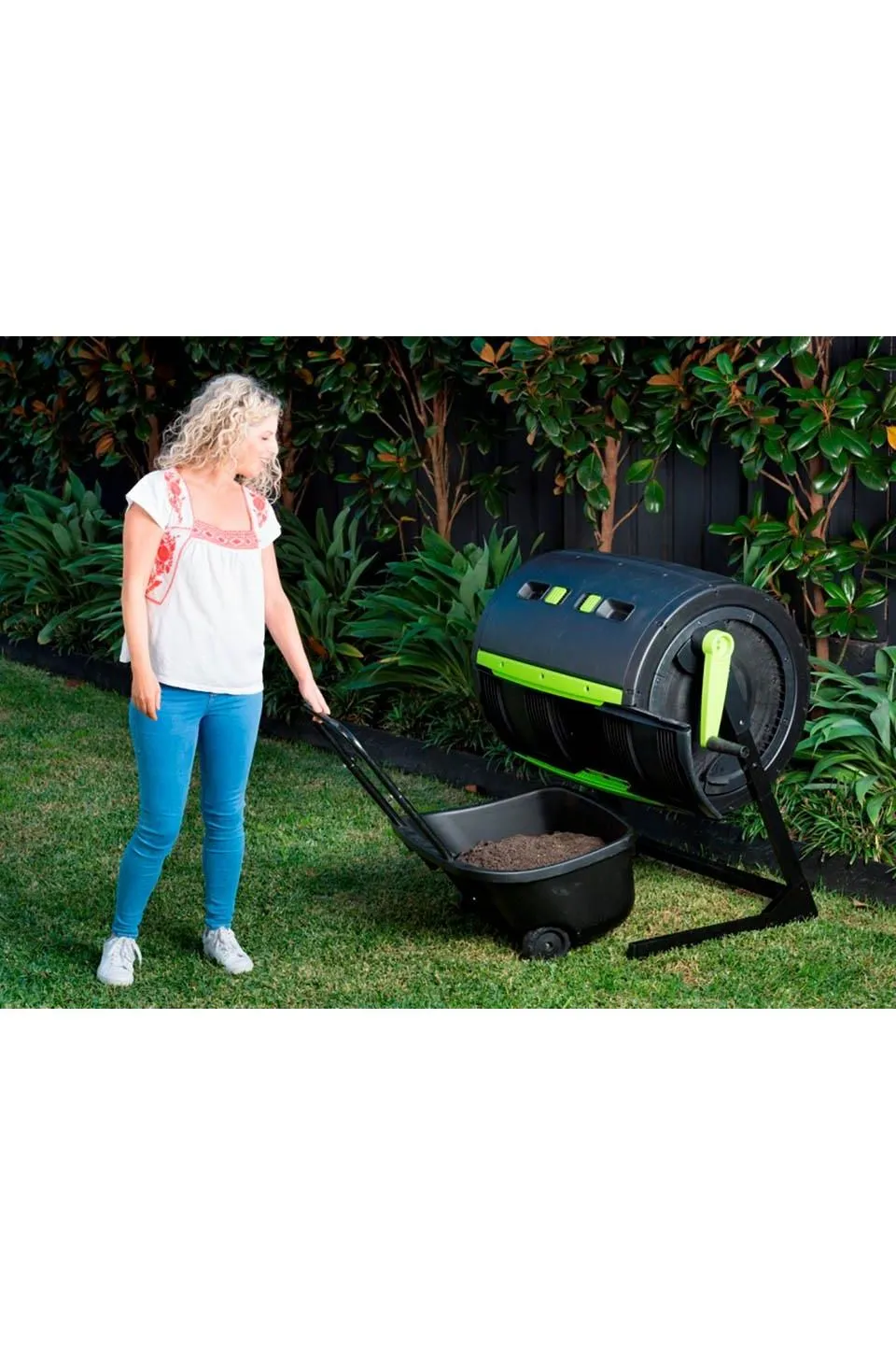 MAZE Two-Stage Compost Tumbler