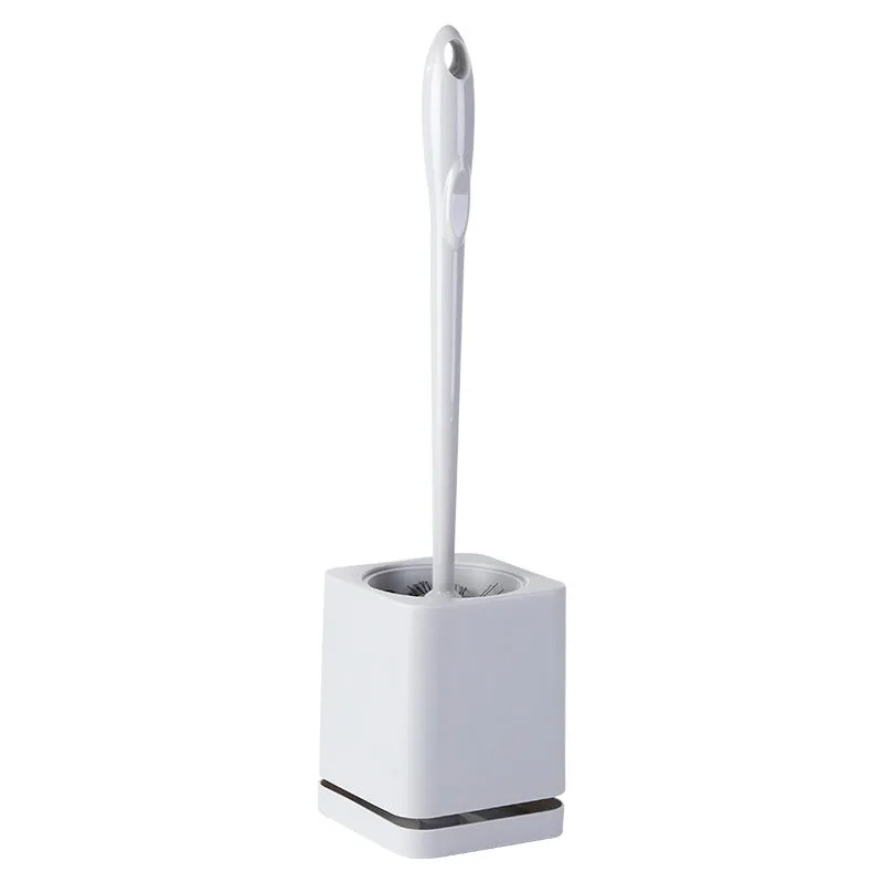 No-Drill Wall-Mounted Long Handle Toilet Brush, HG0126