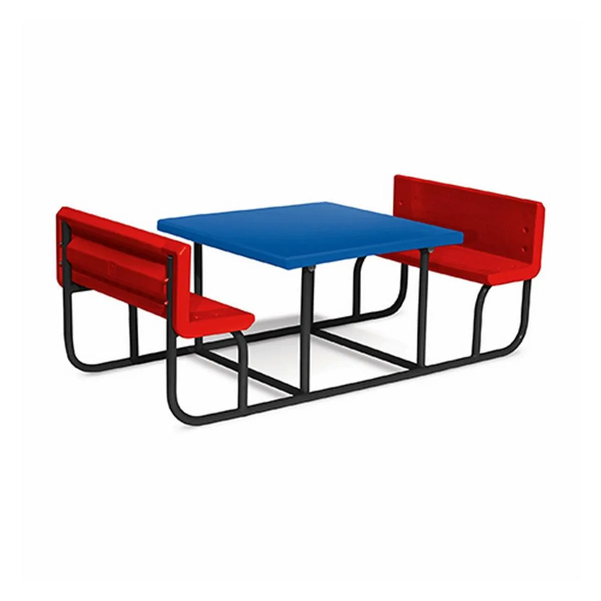 Ok Play Two Good, Table & Chair, Study Table, Perfect For Home And School, Blue & Red, 5 to 10 Years