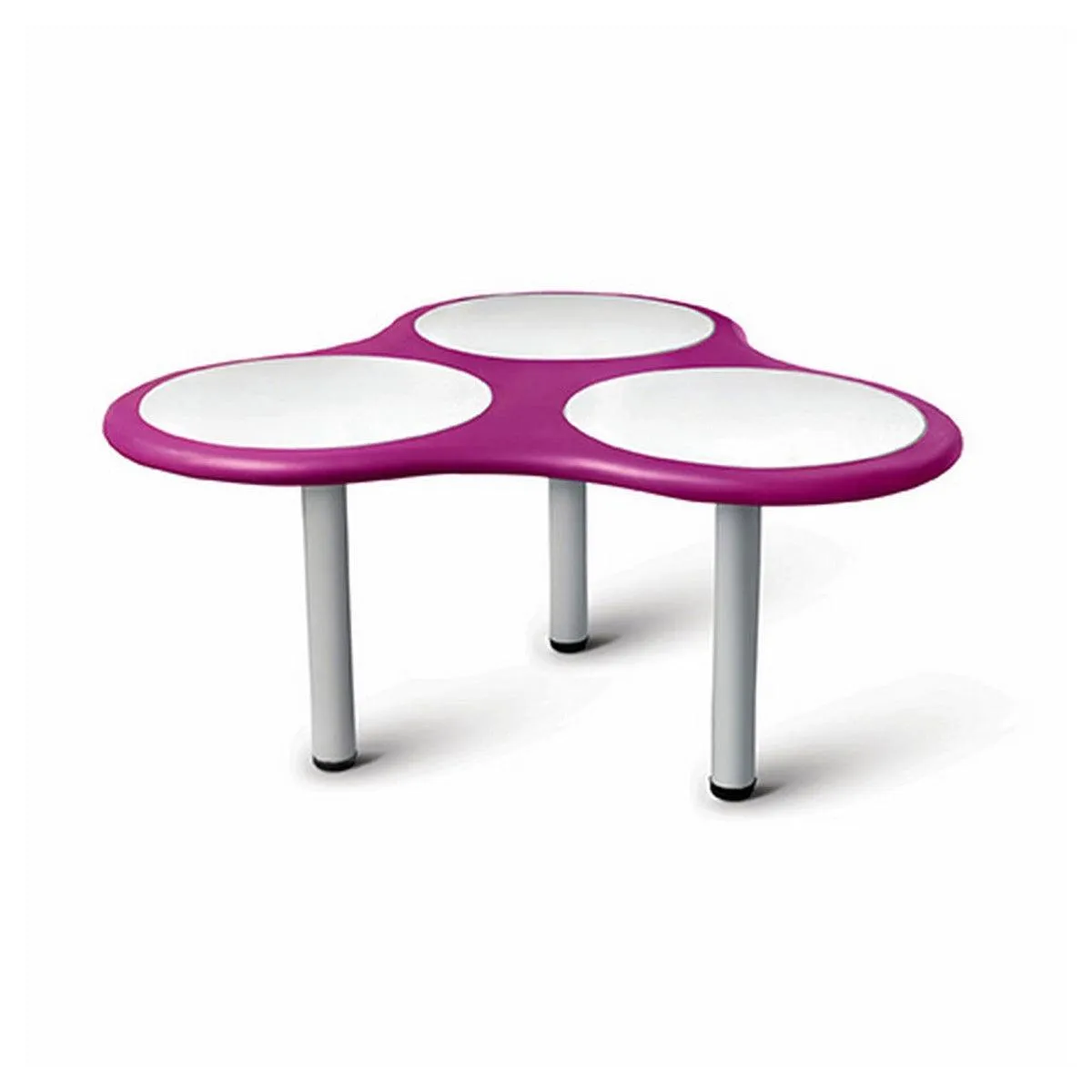 Ok Play Una Table Top, Seat 8 Kids, Perfect For Home And School, Violet