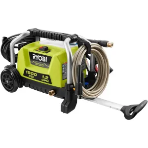 Open Box -  RYOBI 1900 PSI 1.2 GPM Cold Water Wheeled Electric Pressure Washer