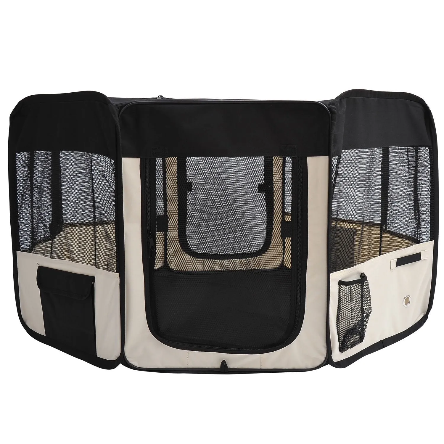 PawHut Dog & Cat Soft Folding Playpen