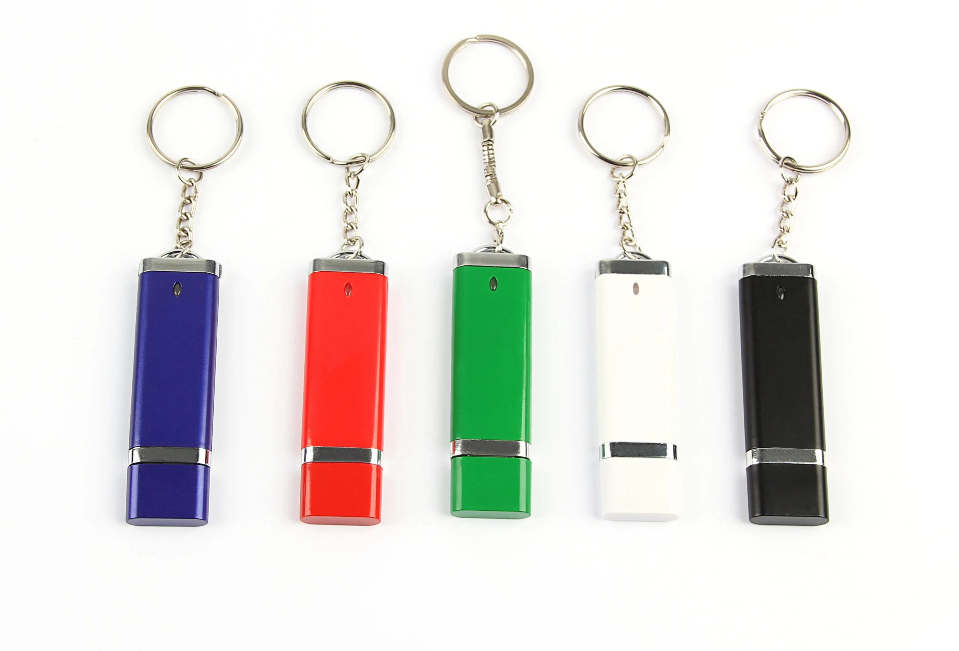 Plastic keychain USBs