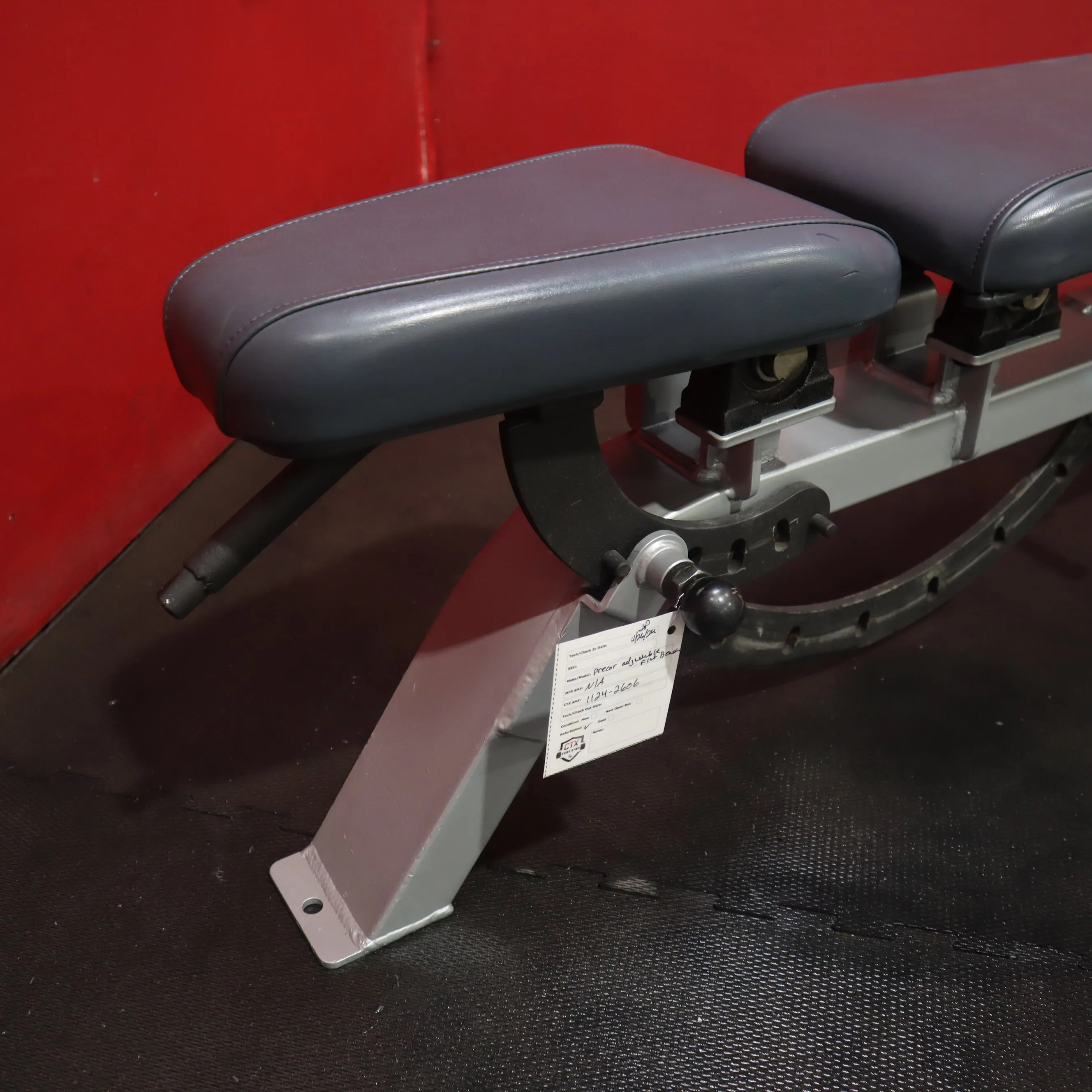 Precor Flat Incline 90 Adjustable Bench (Refurbished)