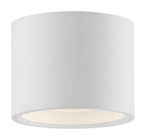 Reel 1 Light 5.25in. Flush Mount - White