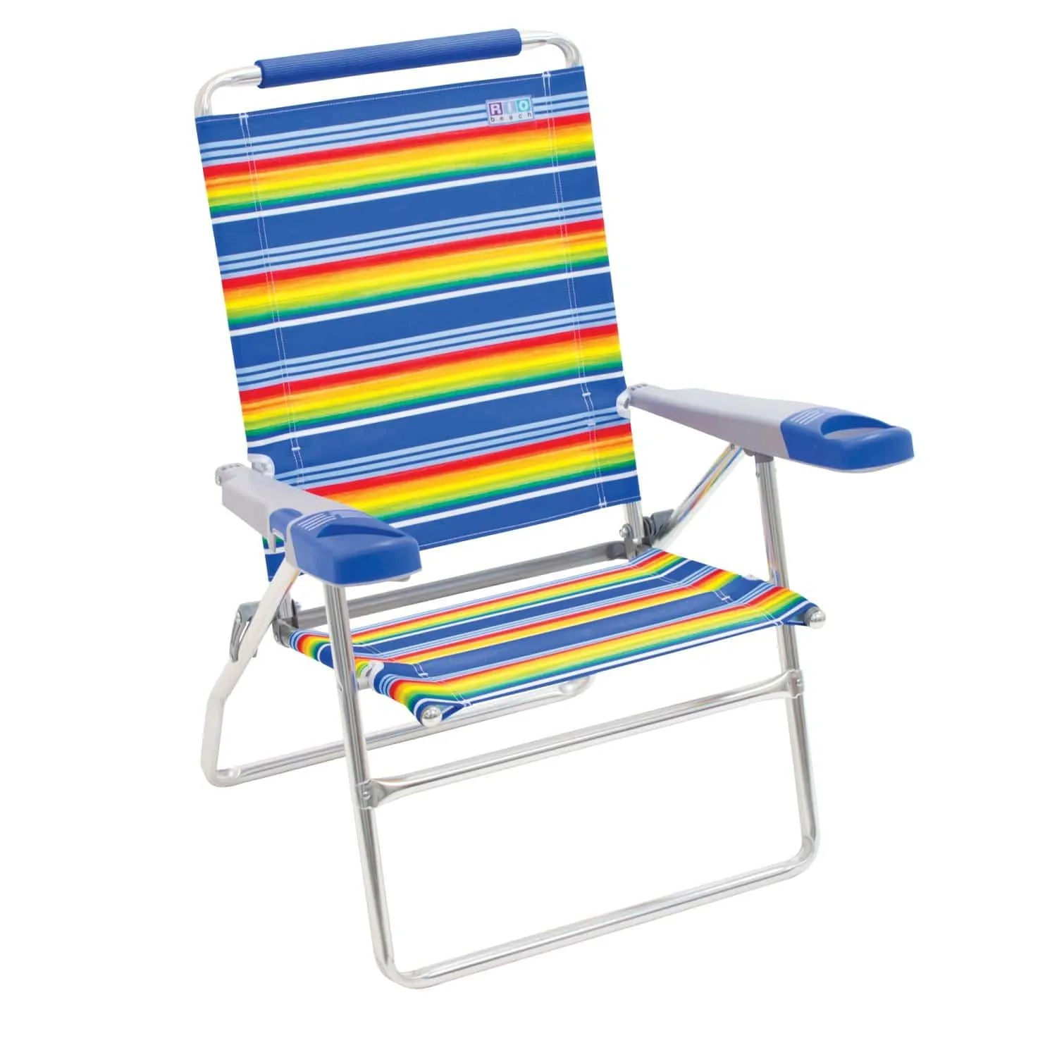 RIO Beach | 4-Position 15" Tall Beach Chair - Stripe